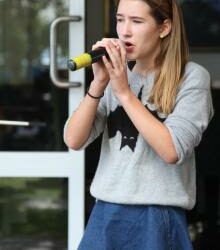 Madison Taylor is a busy singer!